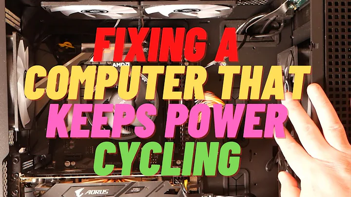 Fixing A Computer That Keeps Power Cycling