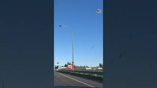 Driving by the carbon tax protest at the NB and NS border. (May 20, 2024)