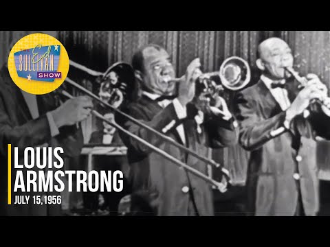 Louis Armstrong "Stompin' At The Savoy" on The Ed Sullivan Show