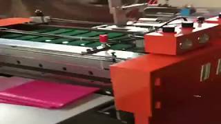 Bubble envelope bag making machine
