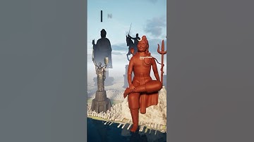 Tallest Statues in the World (3D Size Comparison)