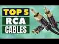 Top 5 Best RCA Cables 2022 - RCA Interconnect Cable Review