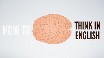 How to think in English