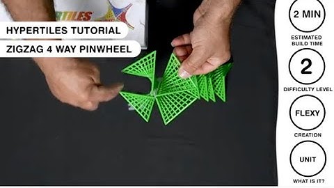 HyperTiles Guided Tutorial - How To Make The Zigzag 4 way Pinwheel Level 2