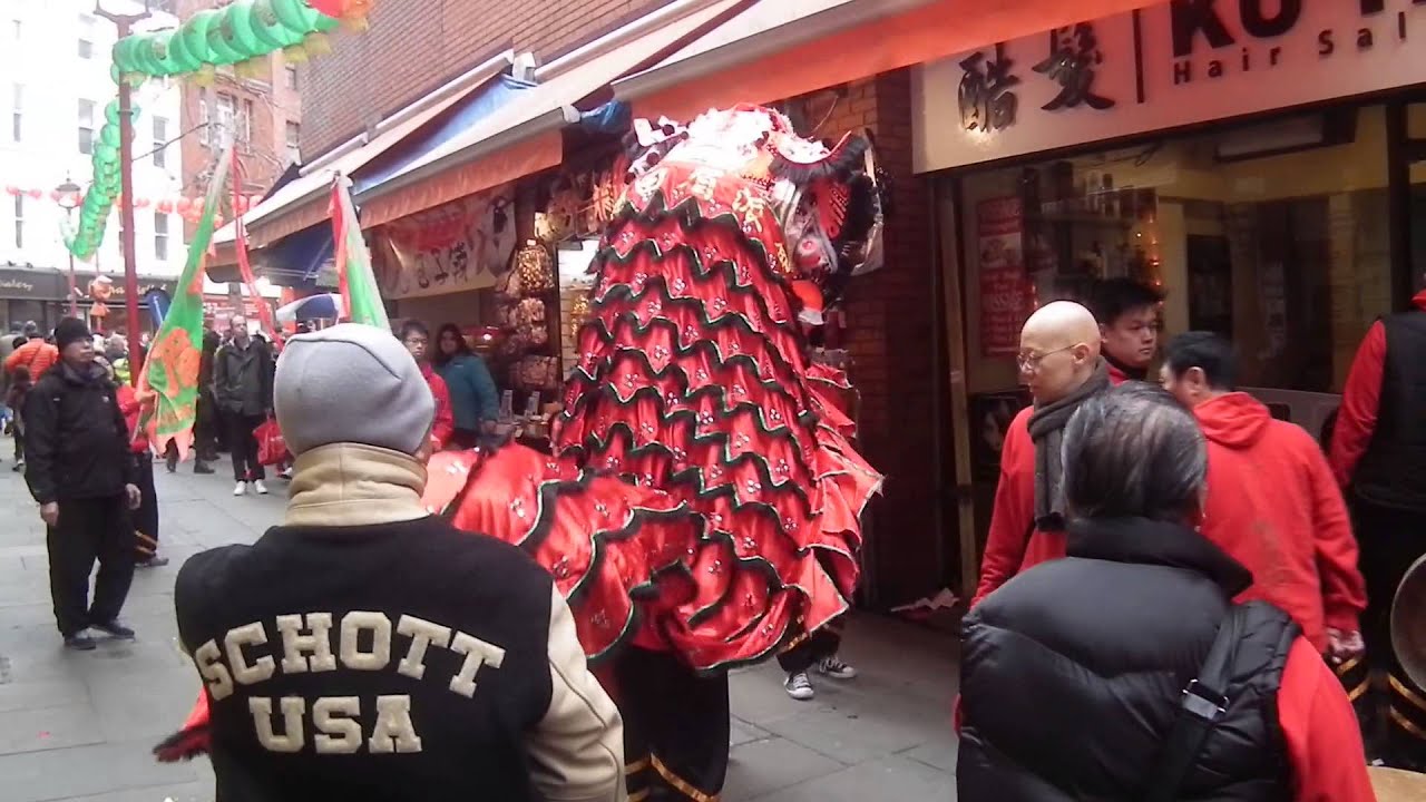 Chinese Lion Dance - London