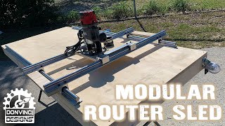 How To Build Modular Router Sled | DIY | Modular #router #modular