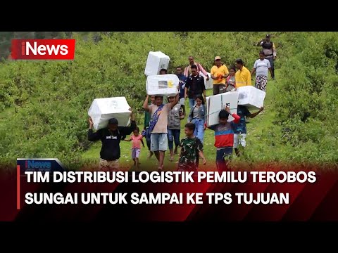 Proses Distribusi Logistik Pemilu 2024 Penuh dengan Tantangan - iNews File 02/03