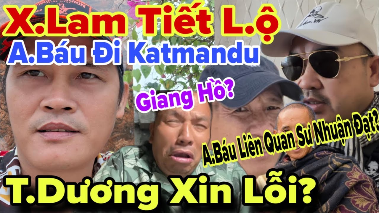 A.Báu Liên Quan Sư Nhuận Đạt? Xuân Lam Nói Sẽ Đi Katmandu.. Tin Tổng Hợp Minh Tuệ