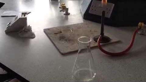 Egg in the conical flask trick