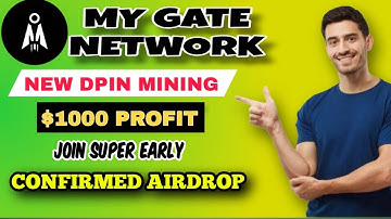 My Gate Network Airdrop - Run Extension Node Earn Rewards - Join Super Early - Airdrop Haven