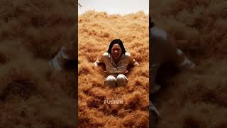 Jumping Into Giant Bananas? Oddly Satisfying Cgi