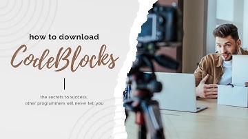 C/C++ Tutorial - How to download code blocks - video 1