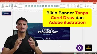 Cara merubah ukuran kertas pada PowerPoint untuk Banner | Cara membuat Banner dengan PowerPoint