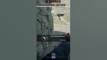 1v3 Clutch Defuse on Ancient CT Side #cs2 #counterstrike