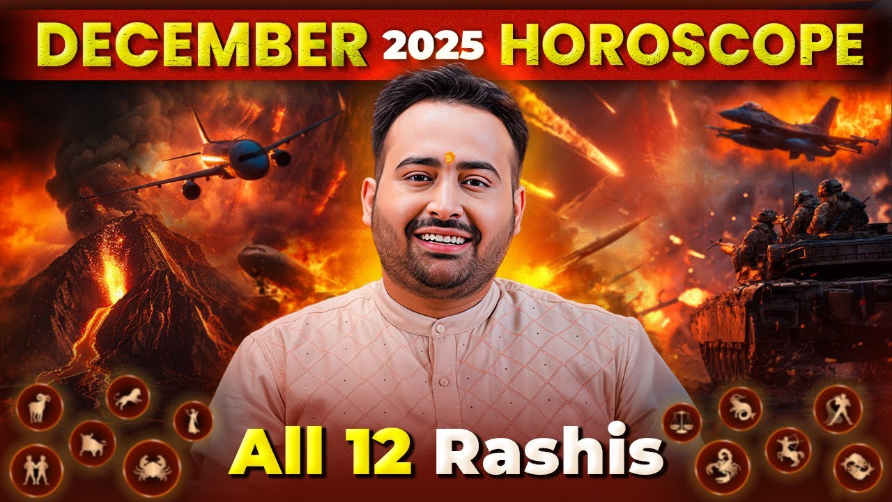 December Horoscope 2025 | दिसंबर राशिफल: मेष से लेकर मीन राशि का राशिफल एवं उपाय | Astro Arun Pandit