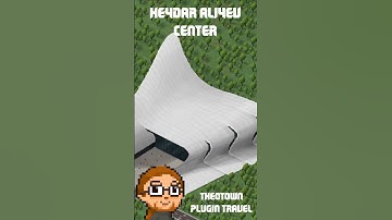 Heydar Aliyev center / Plugin travel / TheoTown / #shorts