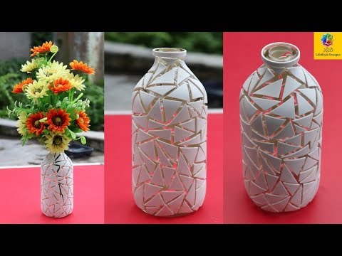 वीडियो: कांच की बोतल से फूलदान कैसे बनाएं