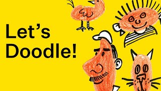 Let's doodle! Live Drawing party, April 27
