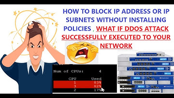 How to block IP address, subnet without installing Firewall Policy If Your network get compromised !