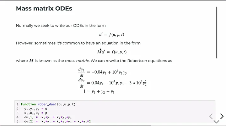 Solving Differential Equations in Julia w/ Differe...