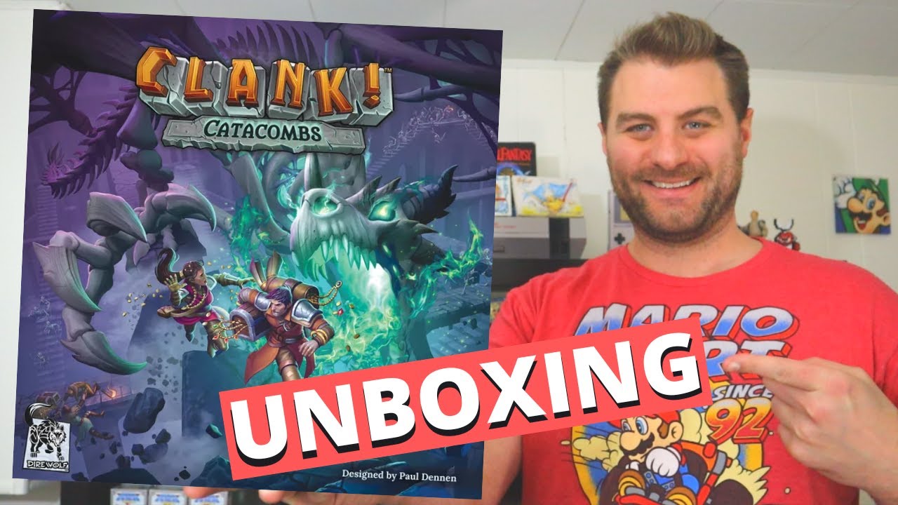 Clank Board Game Unboxing YouTube