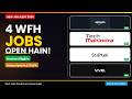 4 Customer Care Work From Home Jobs 2026 | Amazon, Tech Mahindra, Startek |