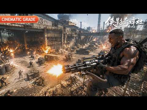 【Full HD】以為軟柿子隨意拿捏，雇傭兵團瘋狂挑釁中年人，下秒被隱藏狙擊王狠狠教訓！