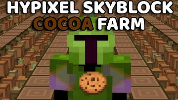 Best Hypixel Skyblock Cocoa Bean Farm