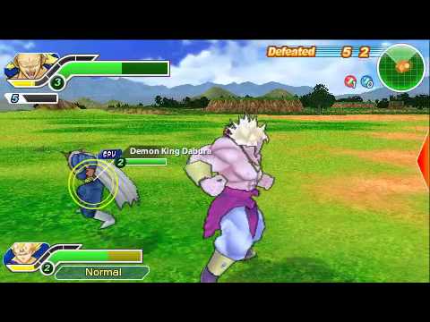 Tenkaichi Tag Team For PSP -Broly \u0026 Majin Vegeta Full Survival Mode