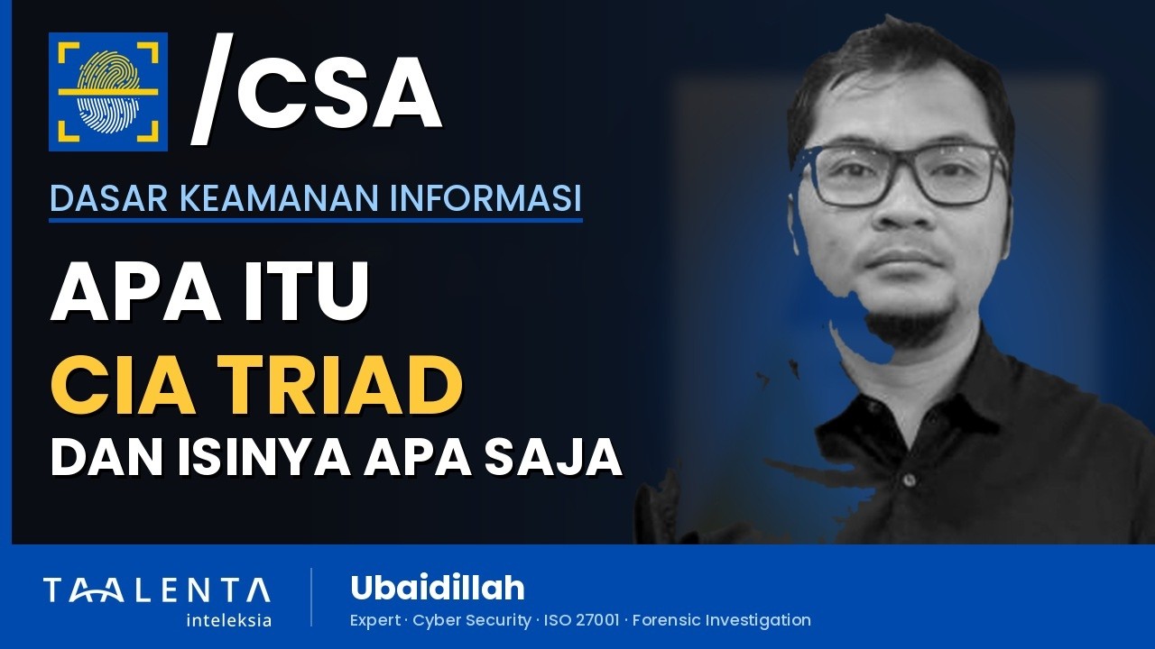 Apa Itu CIA Triad dalam Keamanan Informasi: Confidentiality, Integrity, Availability
