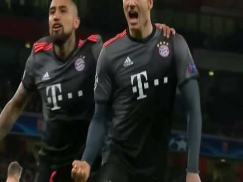 Bayern vs arsenal 5-1 Highlights