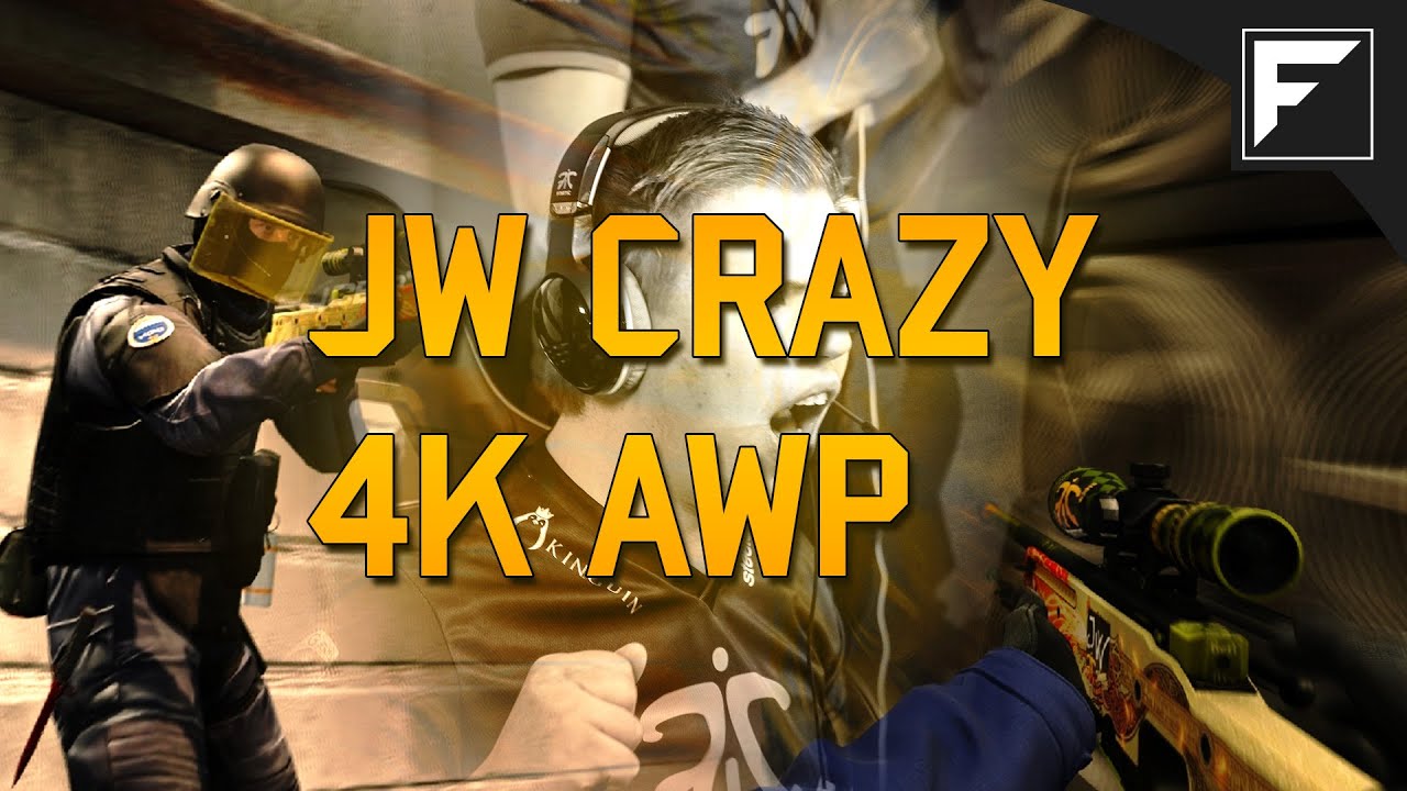 CSGO - JW CRAZY 4K AWP [ESL Pro League]