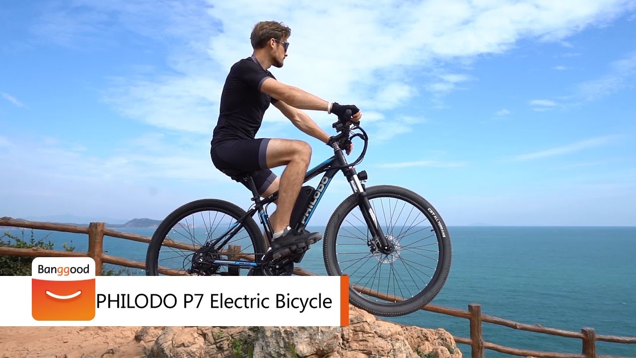 PHILODO P7 1000W 48V Electric Bicycle 21-Speeds Electric Bike