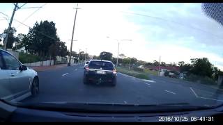 When Bogans get upset after being Honked - Road Rage Adelaide Dash Cam