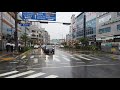 [4K] On a rainy day, Walk in the southern part of Byeolnae New Town, 별내신도시 남쪽지역 산책