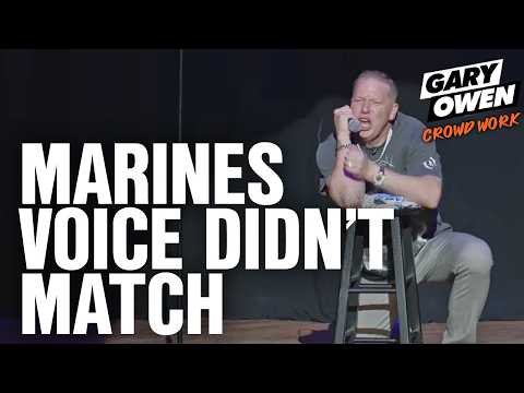 Funny Voice. Wasn’t expecting guy to sound like that.