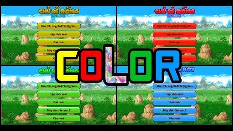 Tiên Play | Ra Mắt 4 Bản Mod Nro  Mod Màu Sắc Đẹp Mắt...