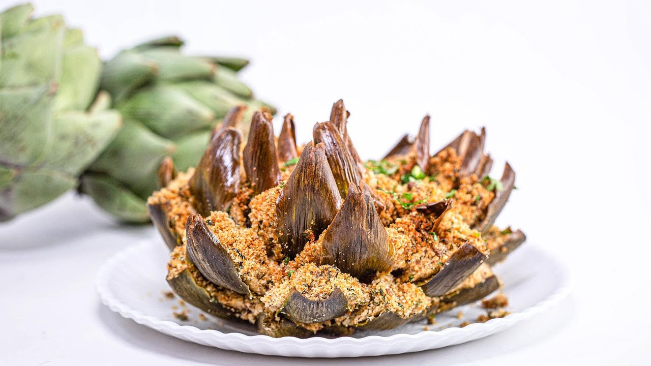 How To Make Anchovy Breadcrumb-Stuffed Artichokes From "Rachael Ray 50" | Rachael Ray Show