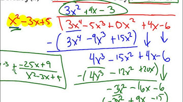 Alg II 5-5 Apply the Remainder and Factor Theorems