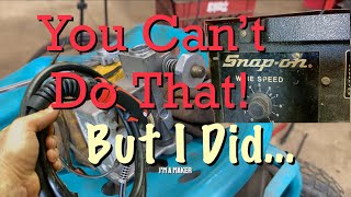 Snap On YA 204C MIG Welder - Miller Welding Stinger Mod #lifehacks