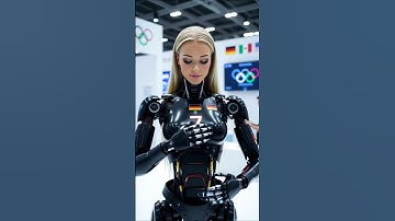 Gorgeous Humanoid Exposes Her Tech Secrets! 😱🇩🇪 #ai #robot #Shorts