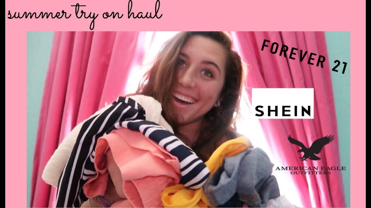 Summer try on clothing haul 2018