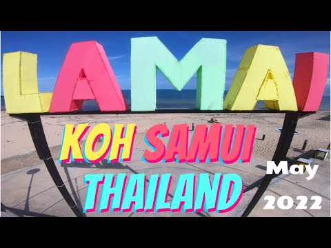 This is Lamai Beach May 2022  Koh Samui Thailand