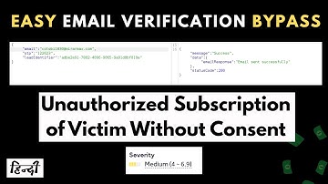 How I Found an Email Verification Logic Issue (Bug Bounty)