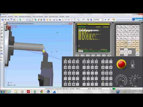 Tutorial de progação CNC, torneando as peças do xadrez o Rei