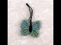 How to weave a small comfort butterfly on the mirrix chloe loom by noreen cronefindlay