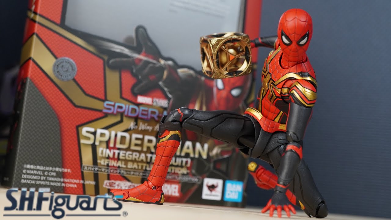 【これ…個体差？】S.H.Figuarts スパイダーマン インテグレーテッドスーツ Final Battle  Editionはプロポーションも塗装も最高！だけど…