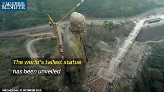 The world's tallest statue has been unveiled World S Largest Statue Is Unveiled
