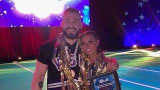 2024 UCA National Collegiate Partner Stunt Champions…Caylee Odle & Michael Androsov