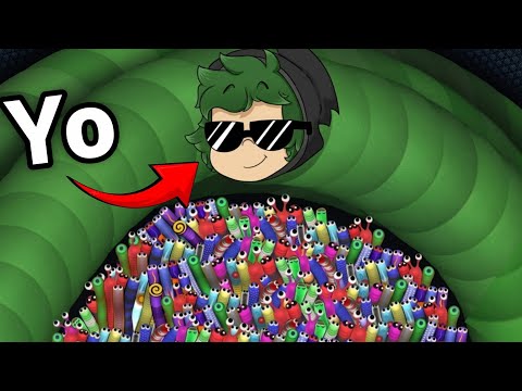 🐍LLEGUÉ a 100000 puntos en SNAKE.IO🐍